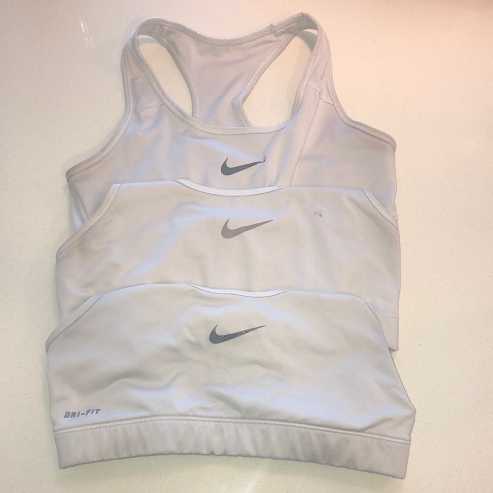 THREE Nike Sports Bras